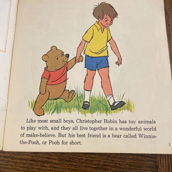 Walt Disney's Winnie the Pooh and the Honey Tree See Hear Read Book, No Tape - Picture 5 of 10